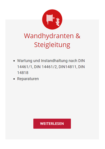 Wandhydranten 